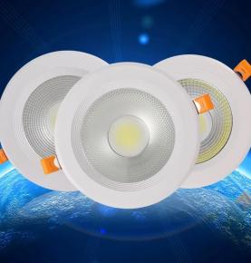 Super bright led panel light free opening frameless adjustable downlight embedded shop light