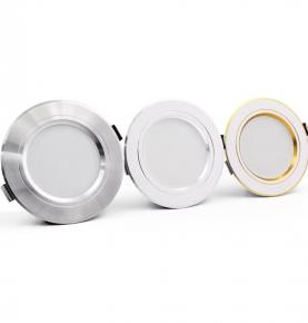 Super bright led panel light free opening frameless adjustable downlight embedded shop light